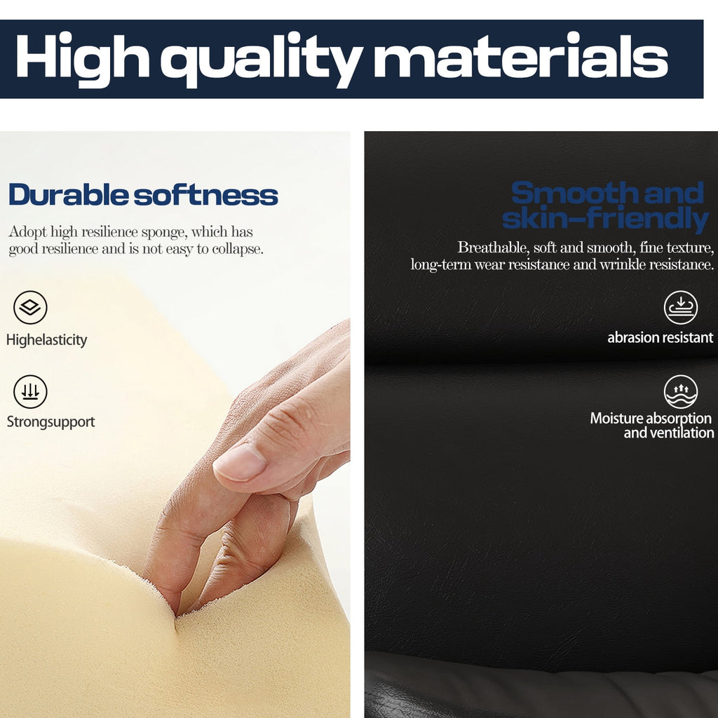 Cross Legged Office Chair,Armless Wide Seat Ergonomic Home Office Desk Chair with Wheels Swivel Home Office Desk Computer Chair for Vanity Home Office Bedroom,Black