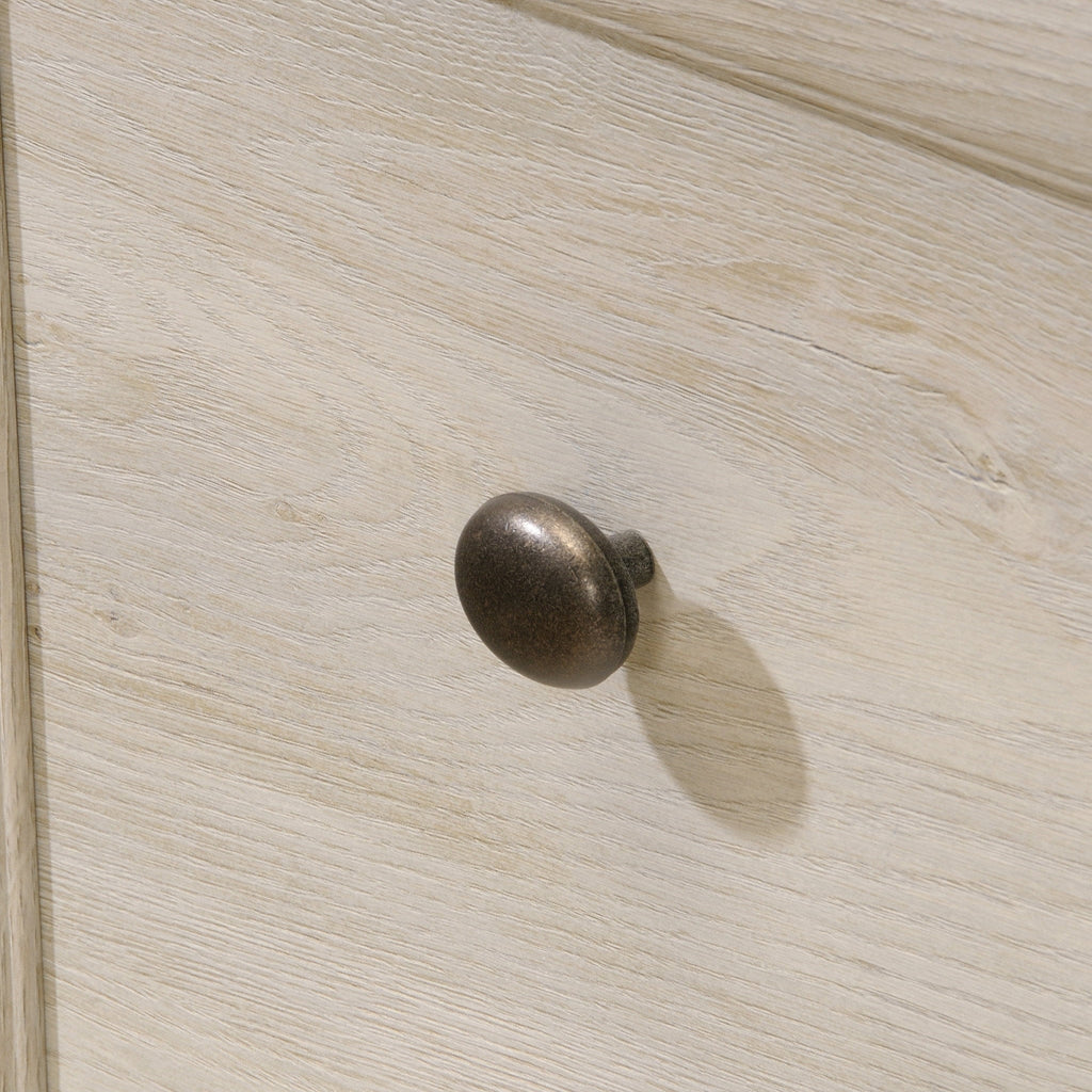 Sauder Edge Water Executive Desk, Chalked Chestnut Finish