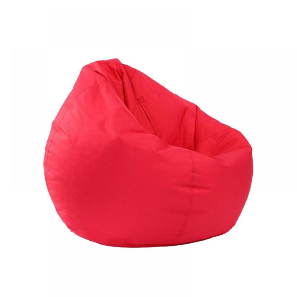 Bean Bags (No Filler) Storage Bean Bag Chair for Adults and Kids, Recliner Gaming Adult Bean Bag for Home Living Room, Zipper Storage Beanbag 27.6x31.5"