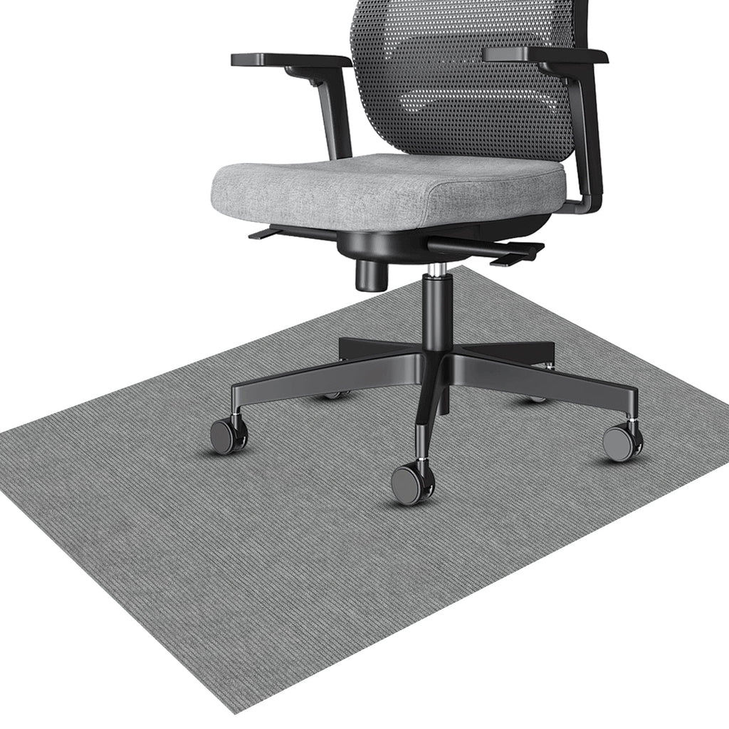 Office Chair Mat for Hardwood Floor Tile 55"x35" Computer Gaming Rolling Under Desk Low-Pile Rug Large Anti-Slip Floor Protector