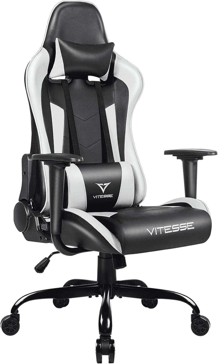 Waleaf Ergonomic Adult Gamer Chair, 330 lb Racing Gaming Office Chair, Gamer Height Adjustable Swivel with Lumbar Support and Headrest
